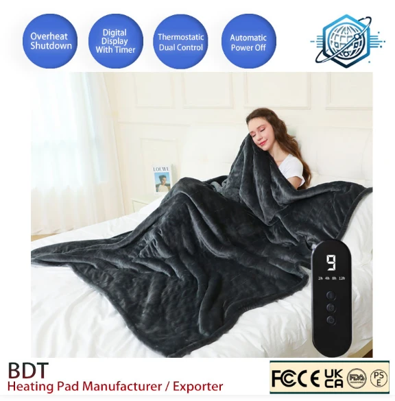 The Healthcare Benefits of Double Electric Throw Blankets: Comfort and Therapeutic Relief