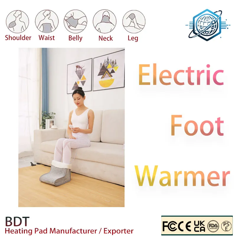 Soothe Foot Pain and Restore Comfort with the Advanced Electric Foot Warmer